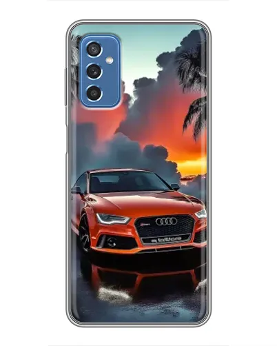 Чехол для Samsung Galaxy M52 с картинкой «Audi — закат» Чехол для Samsung Galaxy M52 с картинкой «Audi — закат»