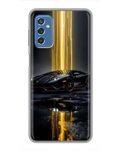 Чехол для Samsung Galaxy M52 с картинкой «Ночной Lamborghini драйв» Чехол для Samsung Galaxy M52 с картинкой «Ночной Lamborghini драйв»