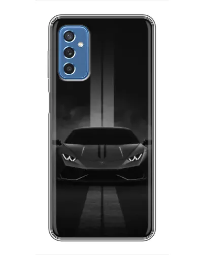 Чехол для Samsung Galaxy M52 с картинкой «Lamborghini симметрия дорог» Чехол для Samsung Galaxy M52 с картинкой «Lamborghini симметрия дорог»