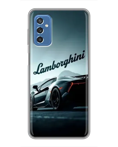 Чехол для Samsung Galaxy M52 с картинкой «Классическая надпись Lamborghini» Чехол для Samsung Galaxy M52 с картинкой «Классическая надпись Lamborghini»