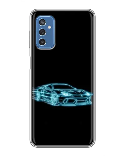 Чехол для Samsung Galaxy M52 с картинкой «Неоновый контур Lamborghini» Чехол для Samsung Galaxy M52 с картинкой «Неоновый контур Lamborghini»
