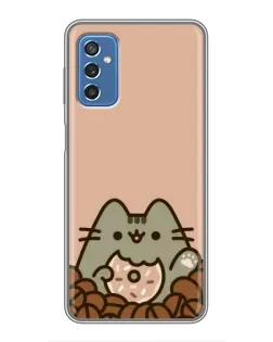 Чохол для Samsung Galaxy M52 з картинкою «Кавовий Пушин» Чохол для Samsung Galaxy M52 з картинкою «Кавовий Пушин»