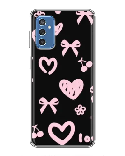 Чехол для Samsung Galaxy M52 с картинкой «Сатиновый бант»