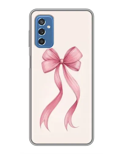 Чехол для Samsung Galaxy M52 с картинкой «Розовый бант»