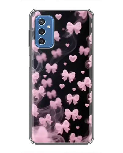 Чехол для Samsung Galaxy M52 с картинкой «Неоновое кружево»
