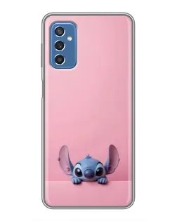 Чехол для Samsung Galaxy M52 с картинкой «Stitch выглядывает» Чехол для Samsung Galaxy M52 с картинкой «Stitch выглядывает»