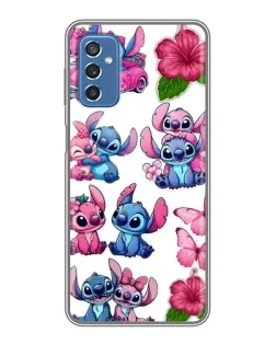 Чехол для Samsung Galaxy M52 с картинкой «Стикеры Stitch и Angel» Чехол для Samsung Galaxy M52 с картинкой «Стикеры Stitch и Angel»