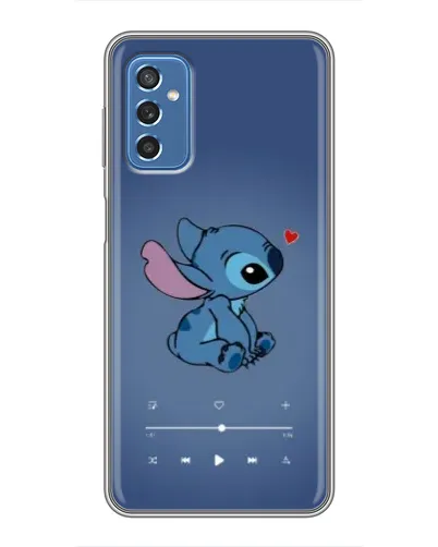 Чехол для Samsung Galaxy M52 с картинкой «Музыкальный Stitch»
