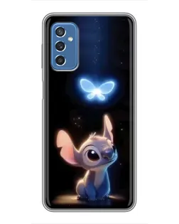 Чехол для Samsung Galaxy M52 с картинкой «Сияющий Стич» Чехол для Samsung Galaxy M52 с картинкой «Сияющий Стич»