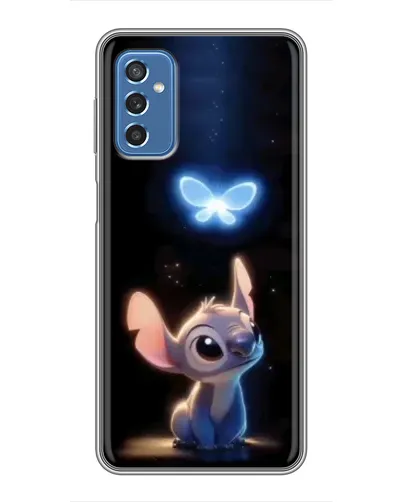 Чехол для Samsung Galaxy M52 с картинкой «Сияющий Стич»