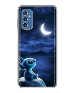 Чехол для Samsung Galaxy M52 с картинкой «Лунная ночь Стича» Чехол для Samsung Galaxy M52 с картинкой «Лунная ночь Стича»