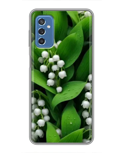 Чехол для Samsung Galaxy M52 с картинкой «Ландыши в зелени»