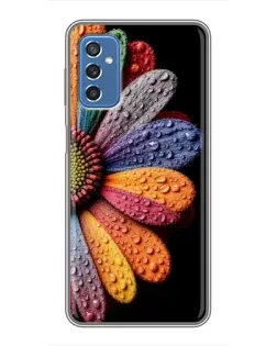 Чехол для Samsung Galaxy M52 с картинкой «Радужный цветок» Чехол для Samsung Galaxy M52 с картинкой «Радужный цветок»