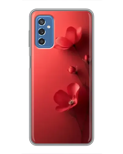 Чехол для Samsung Galaxy M52 с картинкой «Маковые соцветия»