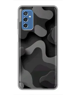 Чехол для Samsung Galaxy M52 с картинкой «Темный абстрактный камуфляж» Чехол для Samsung Galaxy M52 с картинкой «Темный абстрактный камуфляж»