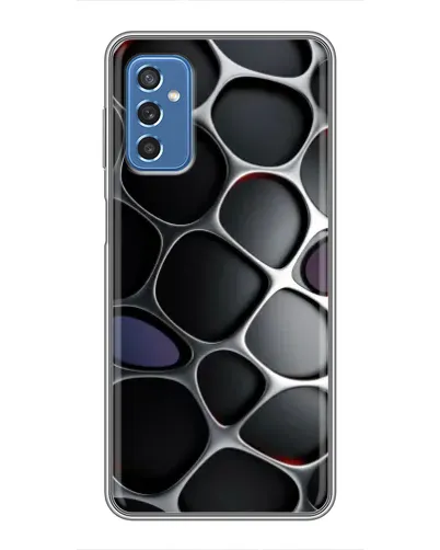 Чехол для Samsung Galaxy M52 с картинкой «Объемная темная решетка» Чехол для Samsung Galaxy M52 с картинкой «Объемная темная решетка»