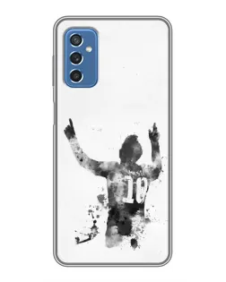 Чохол для Samsung Galaxy M52 з картинкою «Messi ART»