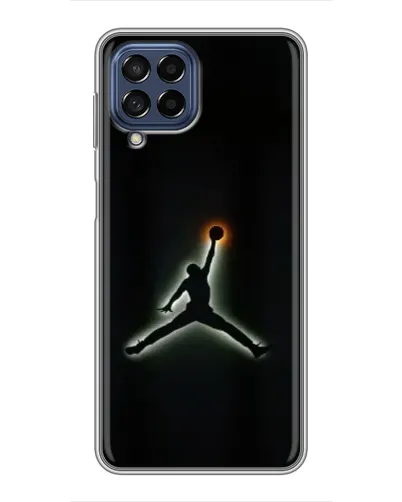 Чехол для Samsung Galaxy M53 (5G) (M536B) с картинкой «Jordan Gradient Logo»