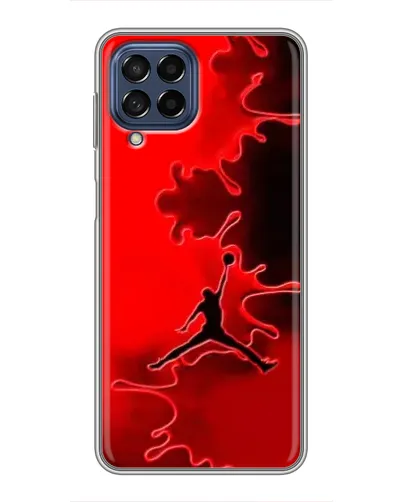 Чехол для Samsung Galaxy M53 (5G) (M536B) с картинкой «Jordan Red Smoke»