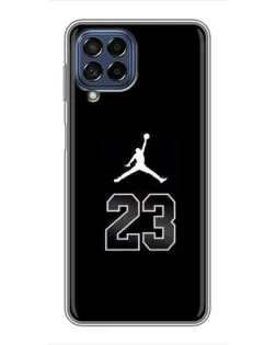 Чехол для Samsung Galaxy M53 (5G) (M536B) с картинкой «Jordan Flight 23»