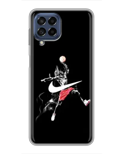 Чехол для Samsung Galaxy M53 (5G) (M536B) с картинкой «Jordan Jumpman»