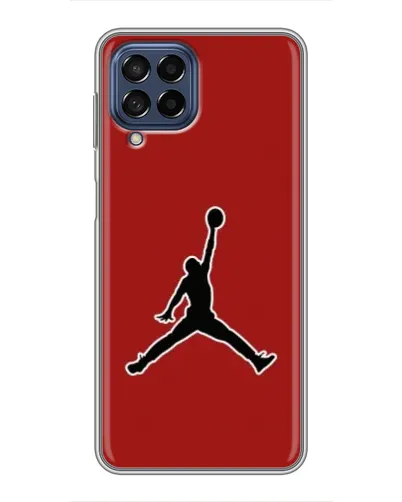 Чехол для Samsung Galaxy M53 (5G) (M536B) с картинкой «Jordan Red Back»
