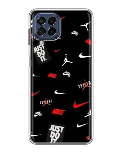 Чехол для Samsung Galaxy M53 (5G) (M536B) с картинкой «Nike Mix Pattern»