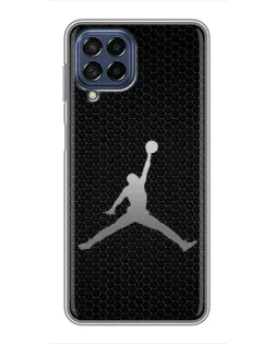 Чехол для Samsung Galaxy M53 (5G) (M536B) с картинкой «Jordan Dark Carbon»