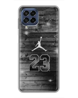 Чехол для Samsung Galaxy M53 (5G) (M536B) с картинкой «Jordan Carbon 23»