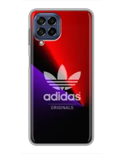 Чехол для Samsung Galaxy M53 (5G) (M536B) с картинкой «Adidas Red Neon»