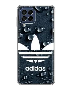 Чехол для Samsung Galaxy M53 (5G) (M536B) с картинкой «Adidas Trefoil Blue» Чехол для Samsung Galaxy M53 (5G) (M536B) с картинкой «Adidas Trefoil Blue»