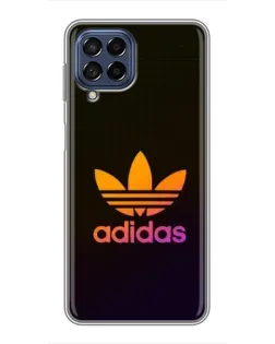 Чехол для Samsung Galaxy M53 (5G) (M536B) с картинкой «Градиент Adidas»