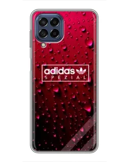 Чехол для Samsung Galaxy M53 (5G) (M536B) с картинкой «Adidas Gold Marble»