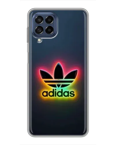 Чехол для Samsung Galaxy M53 (5G) (M536B) с картинкой «Неоновый Adidas»
