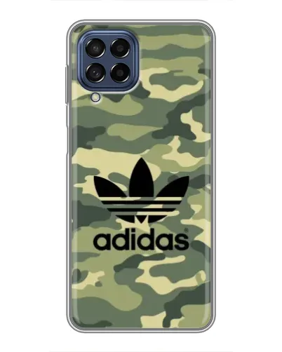 Чехол для Samsung Galaxy M53 (5G) (M536B) с картинкой «Милитари стиль Adidas»