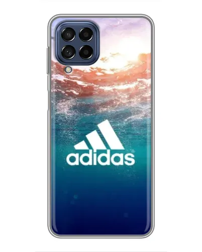 Чехол для Samsung Galaxy M53 (5G) (M536B) с картинкой «Океанская глубина адидас»