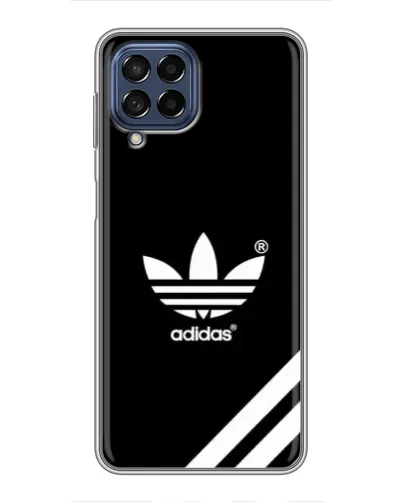 Чехол для Samsung Galaxy M53 (5G) (M536B) с картинкой «Adidas с диагональными полосами»