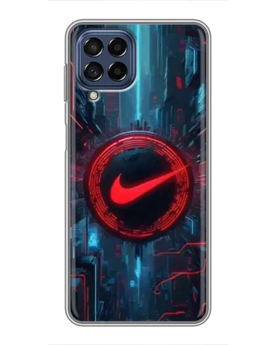 Чехол для Samsung Galaxy M53 (5G) (M536B) с картинкой «Техногенный стиль Nike»