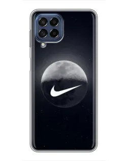 Чохол для Samsung Galaxy M53 (5G) (M536B) з картинкою «Nike у стилі графіті»