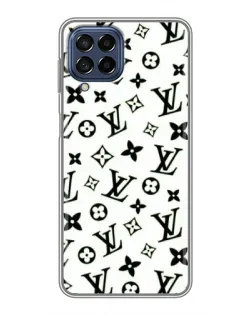 Чехол для Samsung Galaxy M53 (5G) (M536B) с картинкой «Монохромный хаос LV»