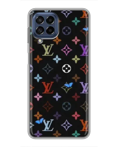 Чехол для Samsung Galaxy M53 (5G) (M536B) с картинкой «Цветная монограмма LV» Чехол для Samsung Galaxy M53 (5G) (M536B) с картинкой «Цветная монограмма LV»