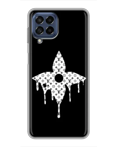 Чехол для Samsung Galaxy M53 (5G) (M536B) с картинкой «Цветочная монограмма» Чехол для Samsung Galaxy M53 (5G) (M536B) с картинкой «Цветочная монограмма»