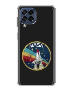 Чехол для Samsung Galaxy M53 (5G) (M536B) с картинкой «NASA — эмблема миссии» Чехол для Samsung Galaxy M53 (5G) (M536B) с картинкой «NASA — эмблема миссии»