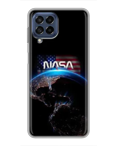 Чехол для Samsung Galaxy M53 (5G) (M536B) с картинкой «Земля из космоса NASA»