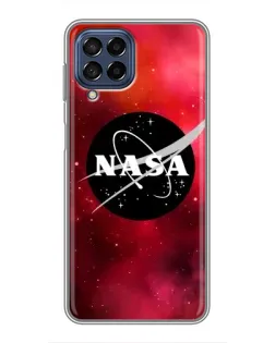 Чехол для Samsung Galaxy M53 (5G) (M536B) с картинкой «NASA — красная туманность»