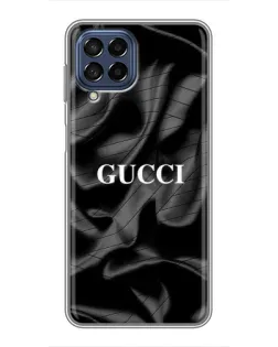 Чехол для Samsung Galaxy M53 (5G) (M536B) с картинкой «Gucci — шелковые волны»