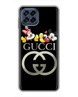 Чехол для Samsung Galaxy M53 (5G) (M536B) с картинкой «Gucci — герои Disney»