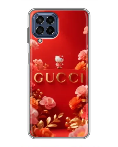 Чехол для Samsung Galaxy M53 (5G) (M536B) с картинкой «Gucci — золотой сад»