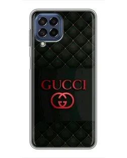 Чехол для Samsung Galaxy M53 (5G) (M536B) с картинкой «Gucci — стеганый черный»