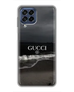 Чехол для Samsung Galaxy M53 (5G) (M536B) с картинкой «Gucci — морской прибой»